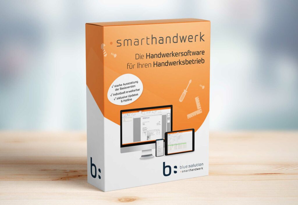 blue:solution - smarthandwerk Handwerksoftware